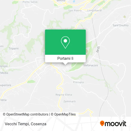 Mappa Vecchi Tempi