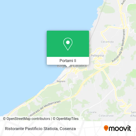 Mappa Ristorante Pastificio Statiola