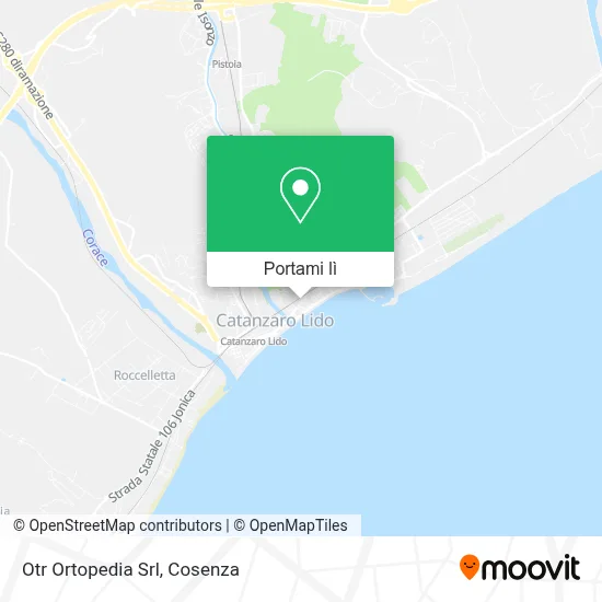 Mappa Otr Ortopedia Srl