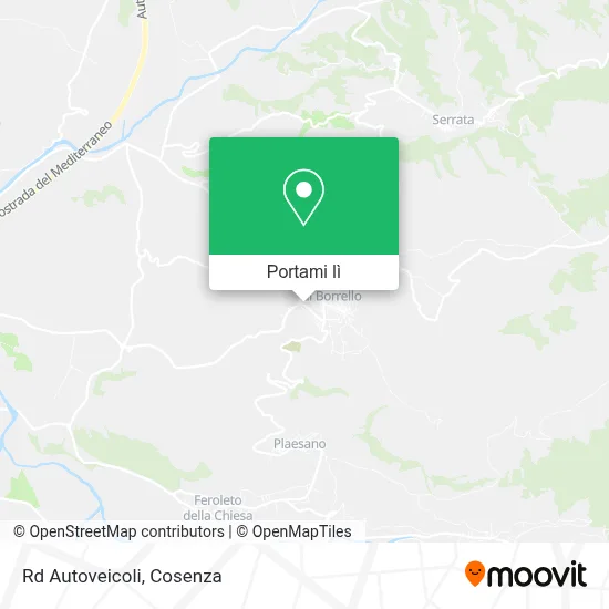 Mappa Rd Autoveicoli