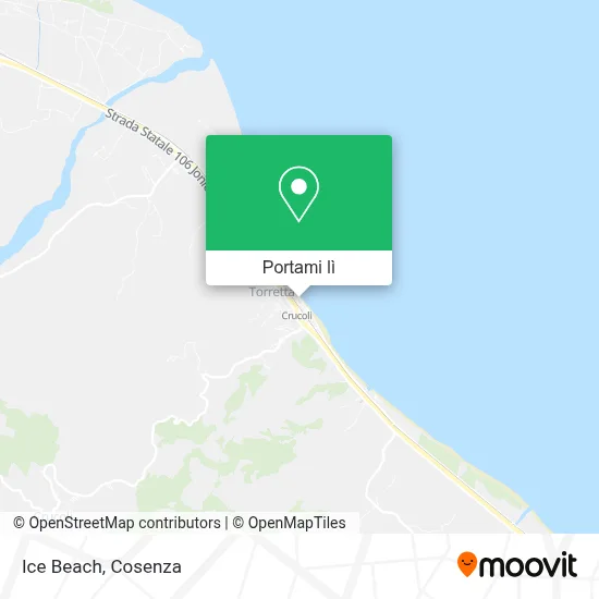 Mappa Ice Beach