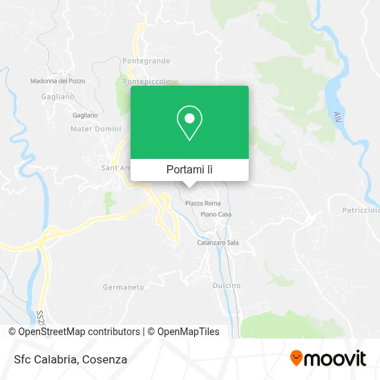 Mappa Sfc Calabria