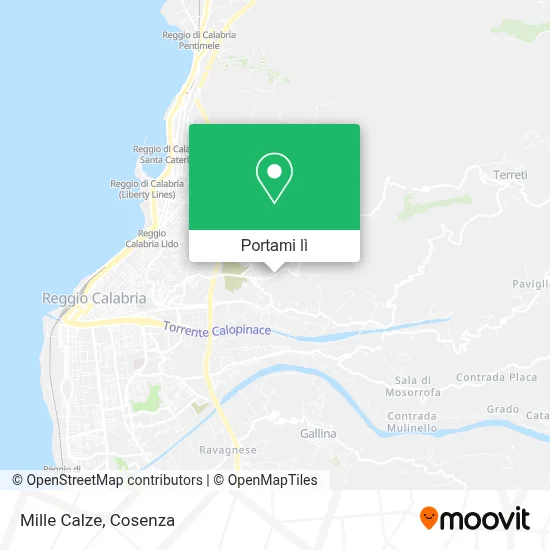 Mappa Mille Calze