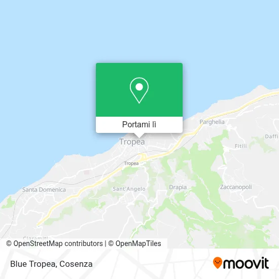 Mappa Blue Tropea