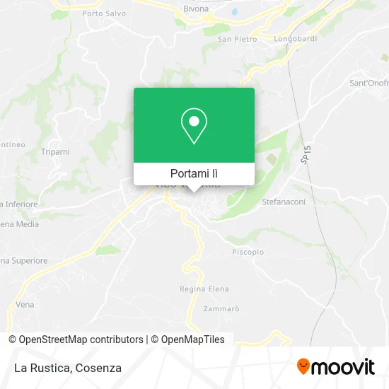 Mappa La Rustica