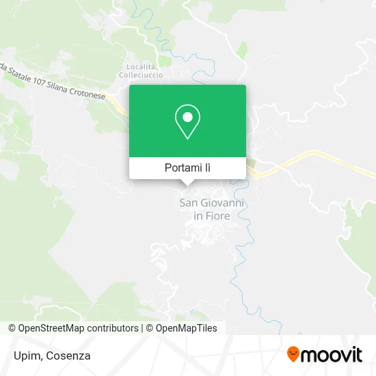 Mappa Upim