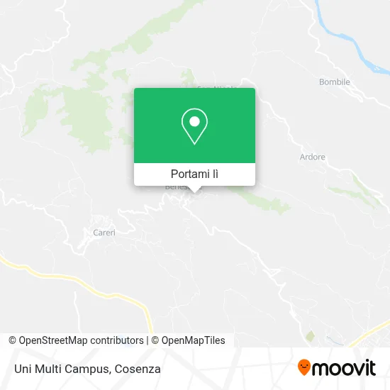 Mappa Uni Multi Campus