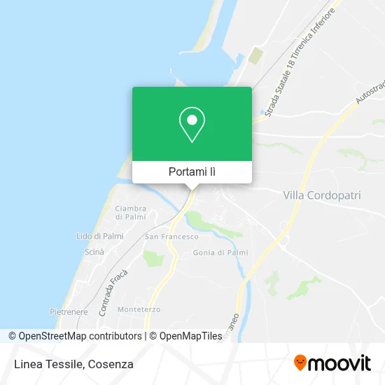 Mappa Linea Tessile