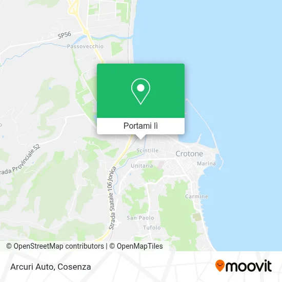 Mappa Arcuri Auto