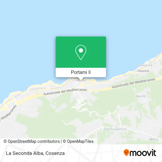 Mappa La Seconda Alba