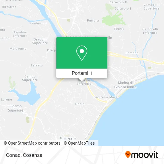 Mappa Conad