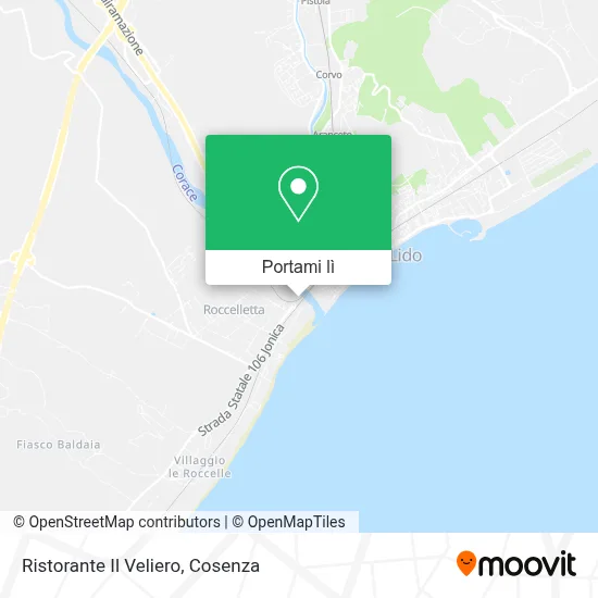 Mappa Ristorante Il Veliero