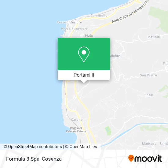 Mappa Formula 3 Spa