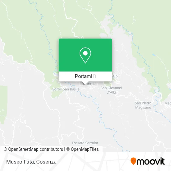 Mappa Museo Fata