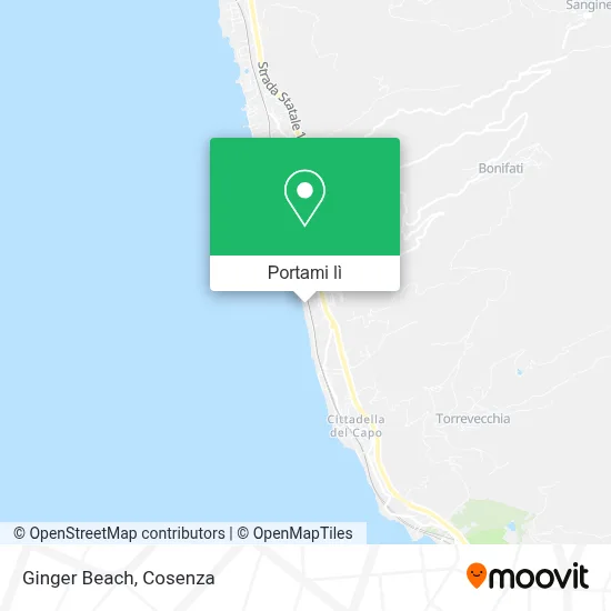 Mappa Ginger Beach