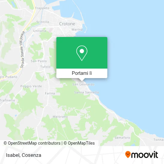 Mappa Isabel