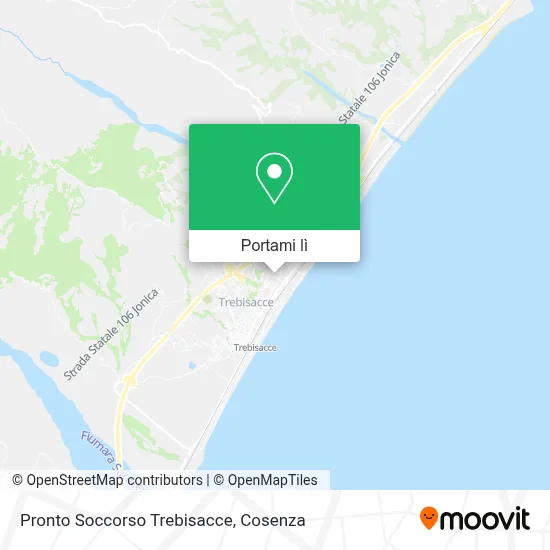Mappa Pronto Soccorso Trebisacce