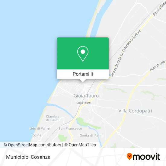 Mappa Municipio