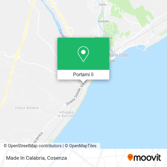 Mappa Made In Calabria
