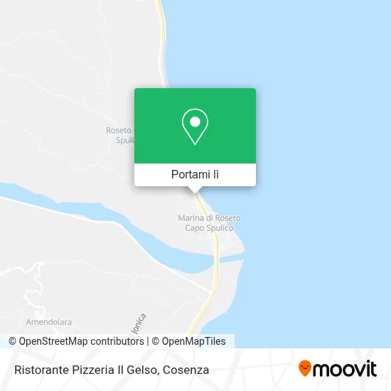 Mappa Ristorante Pizzeria Il Gelso