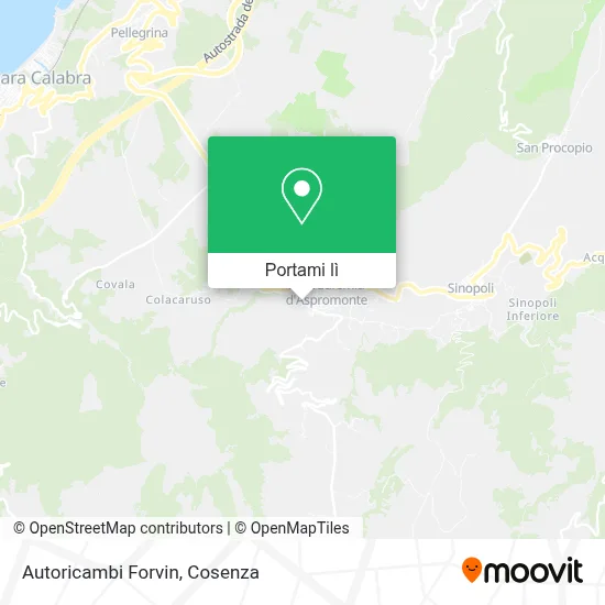 Mappa Autoricambi Forvin