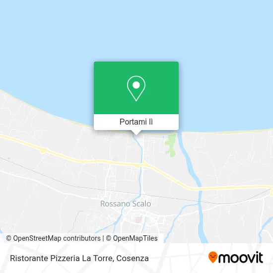Mappa Ristorante Pizzeria La Torre