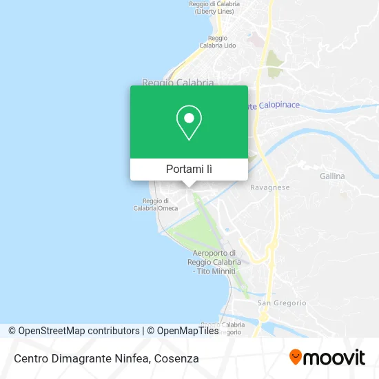 Mappa Centro Dimagrante Ninfea