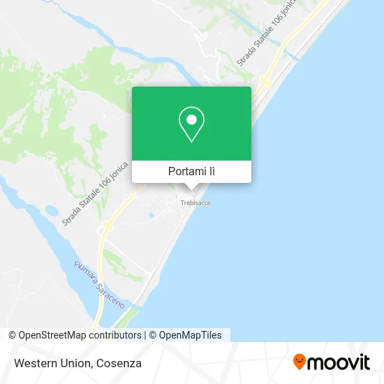 Mappa Western Union