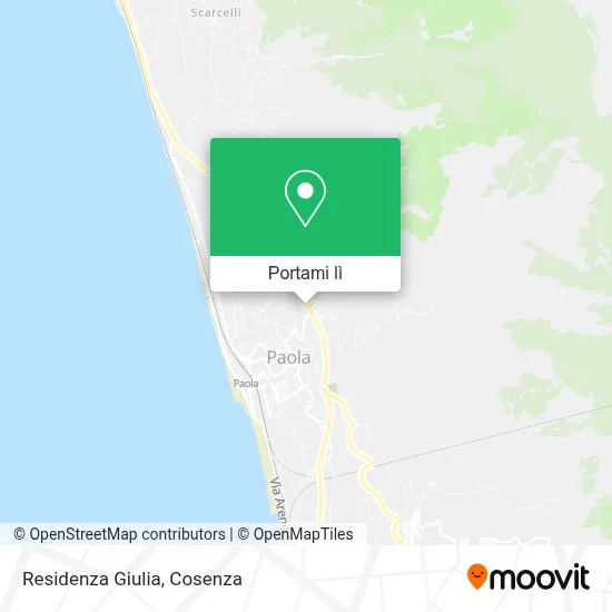 Mappa Residenza Giulia