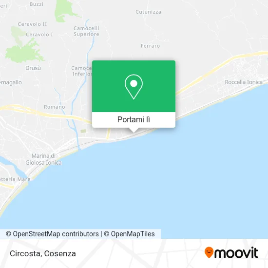 Mappa Circosta
