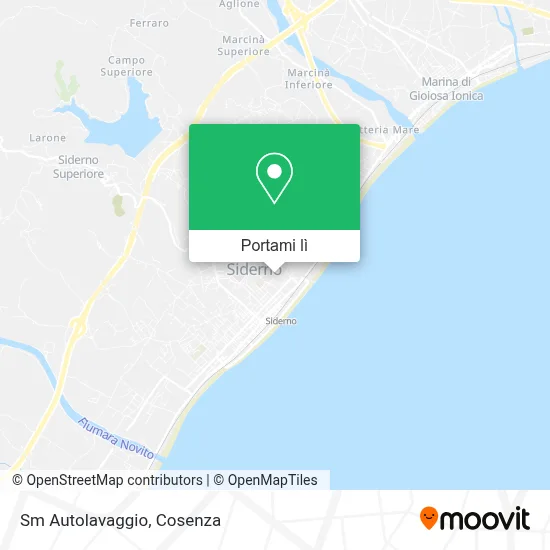 Mappa Sm Autolavaggio