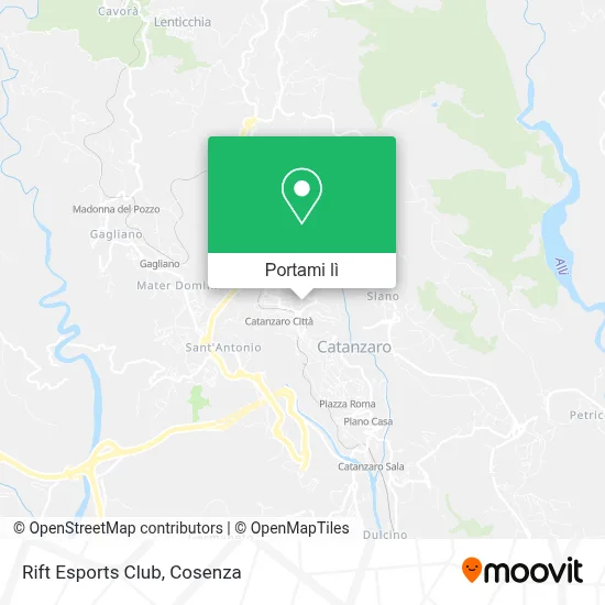 Mappa Rift Esports Club