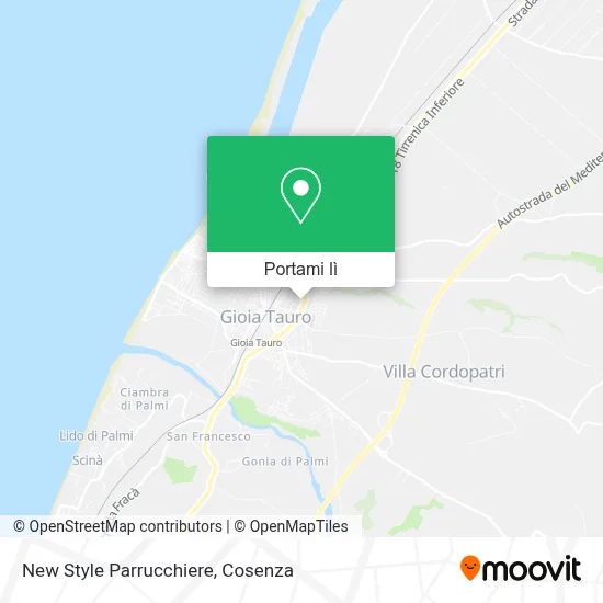 Mappa New Style Parrucchiere