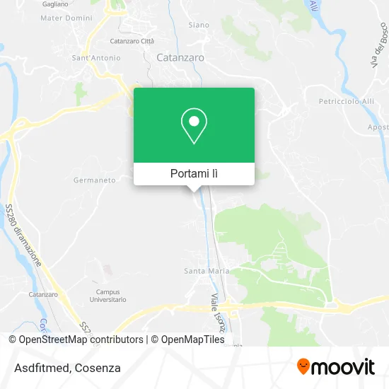 Mappa Asdfitmed