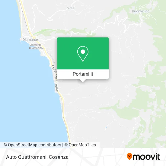 Mappa Auto Quattromani
