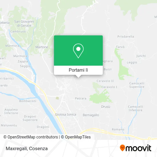 Mappa Maxregali
