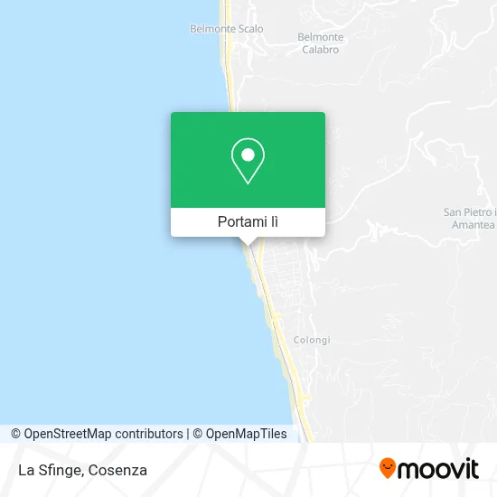Mappa La Sfinge