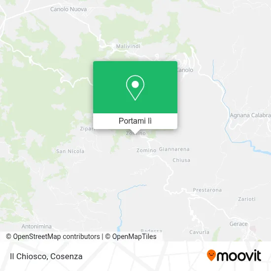 Mappa Il Chiosco