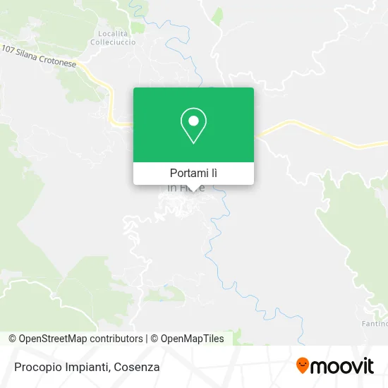 Mappa Procopio Impianti