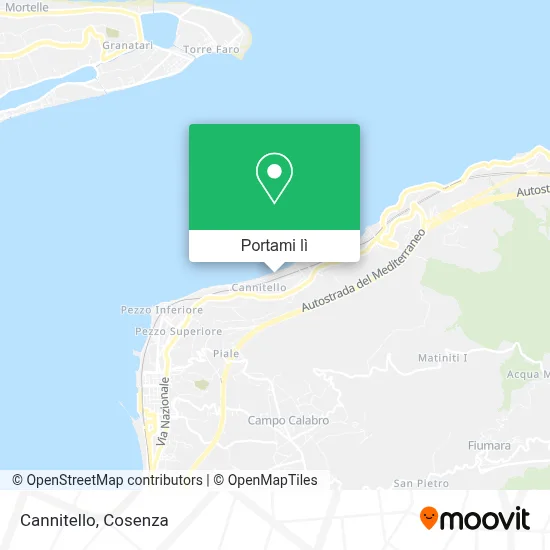 Mappa Cannitello
