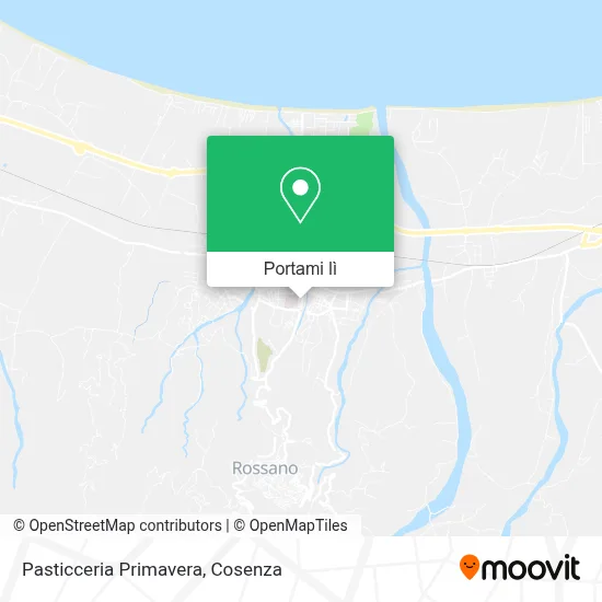 Mappa Pasticceria Primavera
