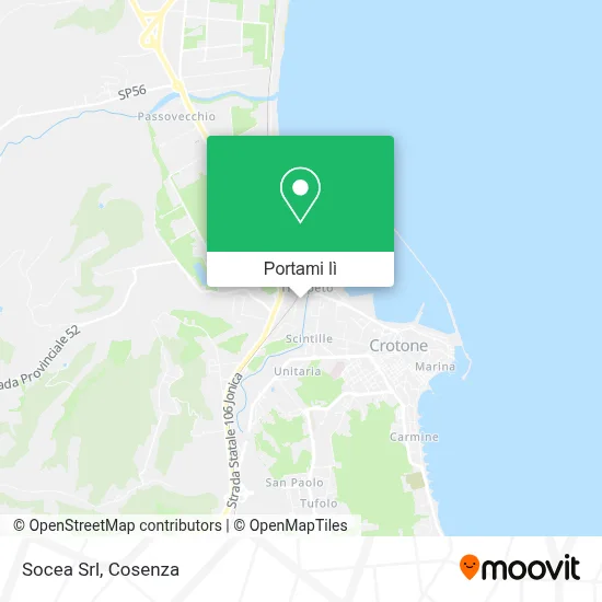 Mappa Socea Srl