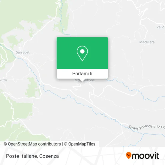 Mappa Poste Italiane