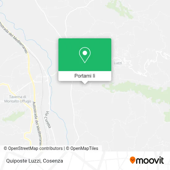 Mappa Quiposte Luzzi