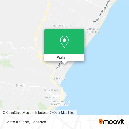 Mappa Poste Italiane