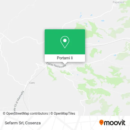 Mappa Sefarm Srl