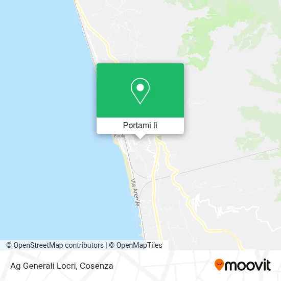 Mappa Ag Generali Locri