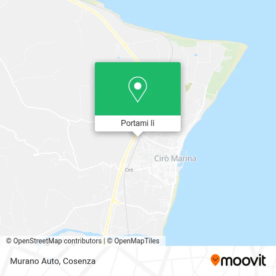 Mappa Murano Auto