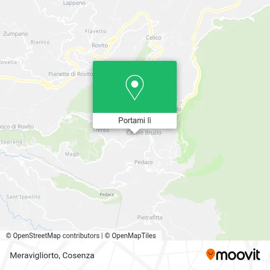 Mappa Meravigliorto