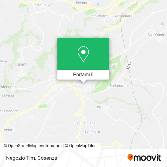 Mappa Negozio Tim